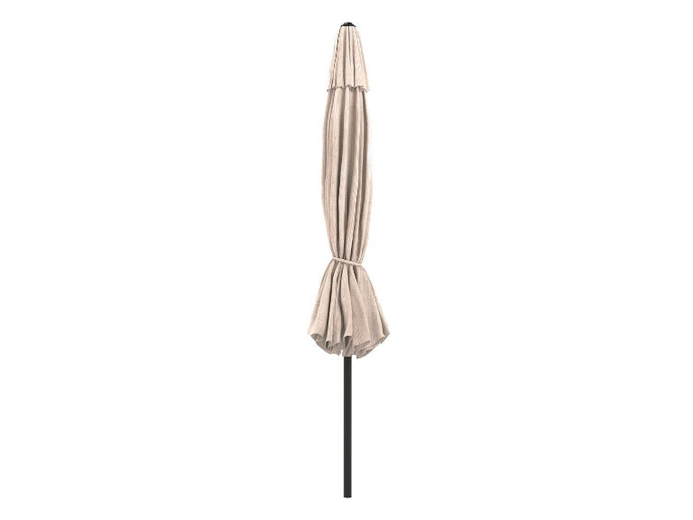 Beige 9' Octagonal Patio Umbrella