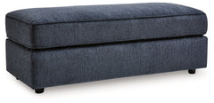 Azure Oversized Accent Ottoman