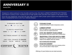Anniversary II Luxury Firm Mattress & Boxspring