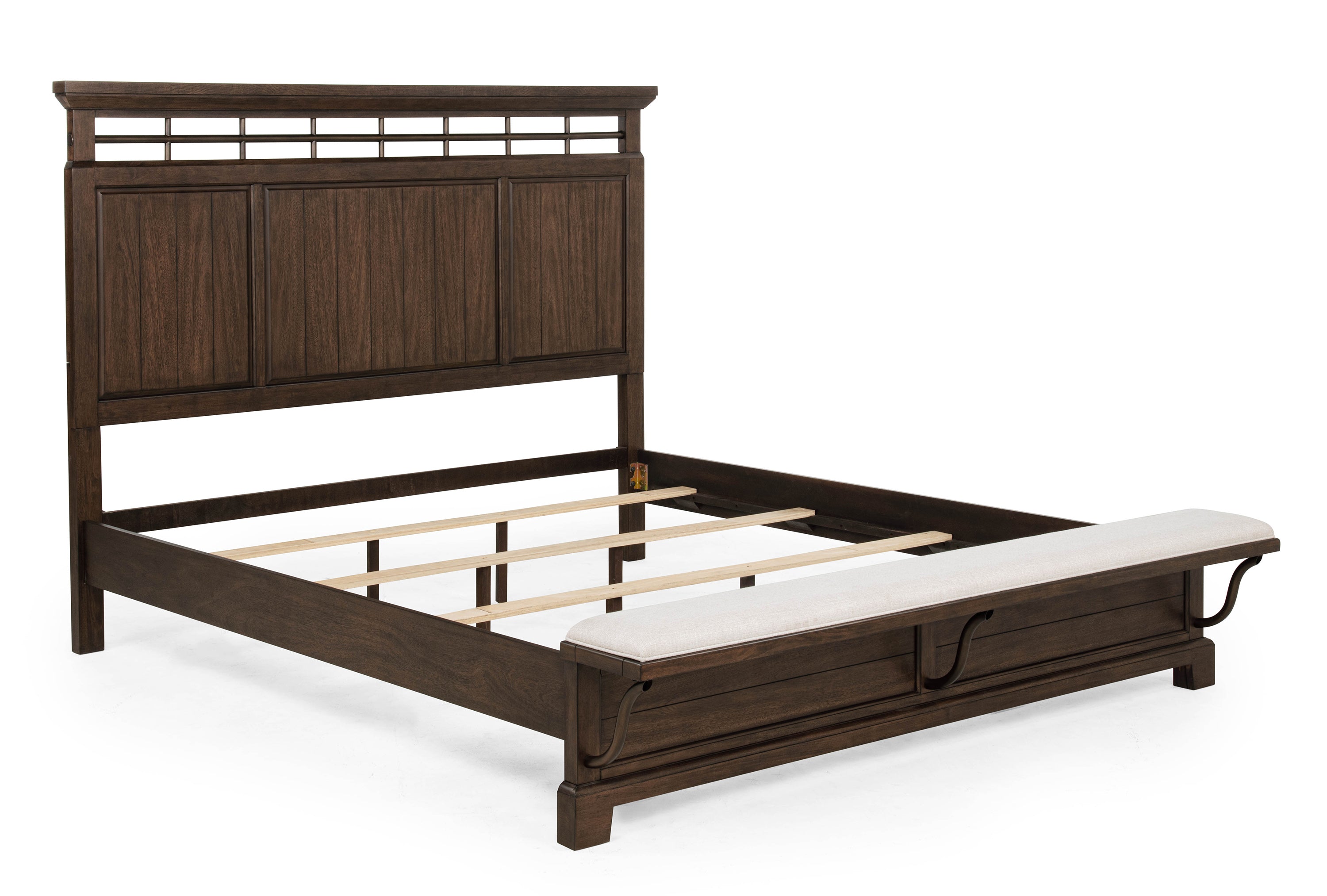 Beckett Bed Brown