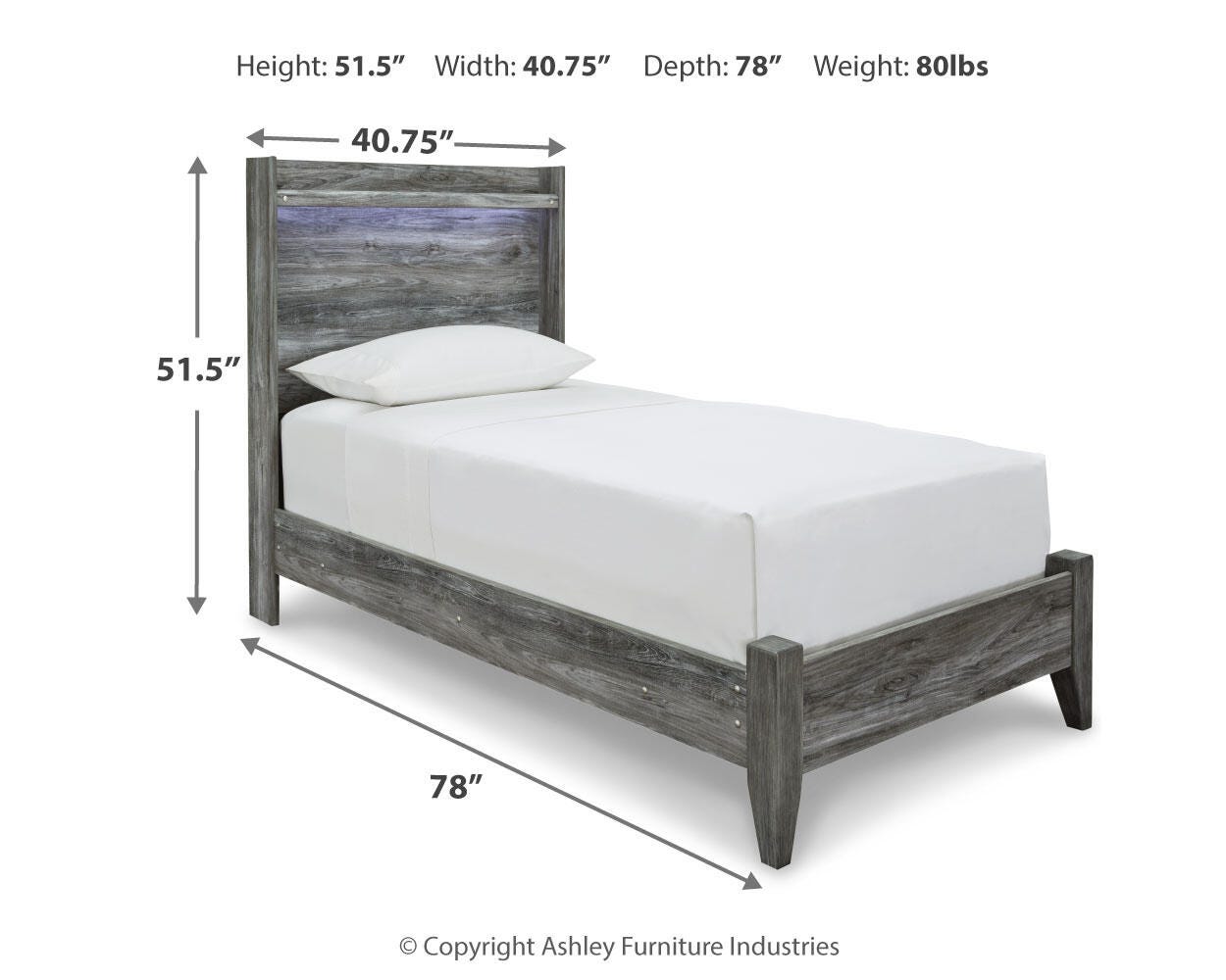 Baystorm Panel Bed Bedroom Set