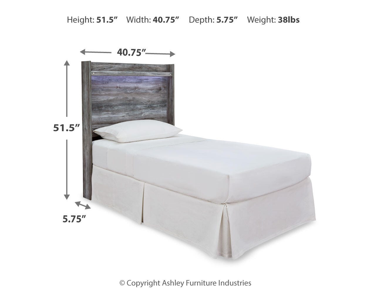 Baystorm Panel Headboard Bedroom Set