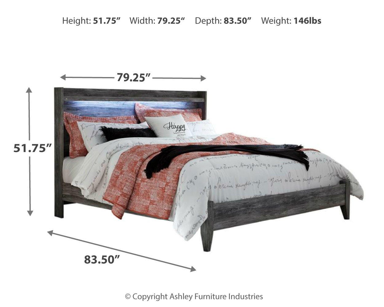 Baystorm Panel Bed Bedroom Set