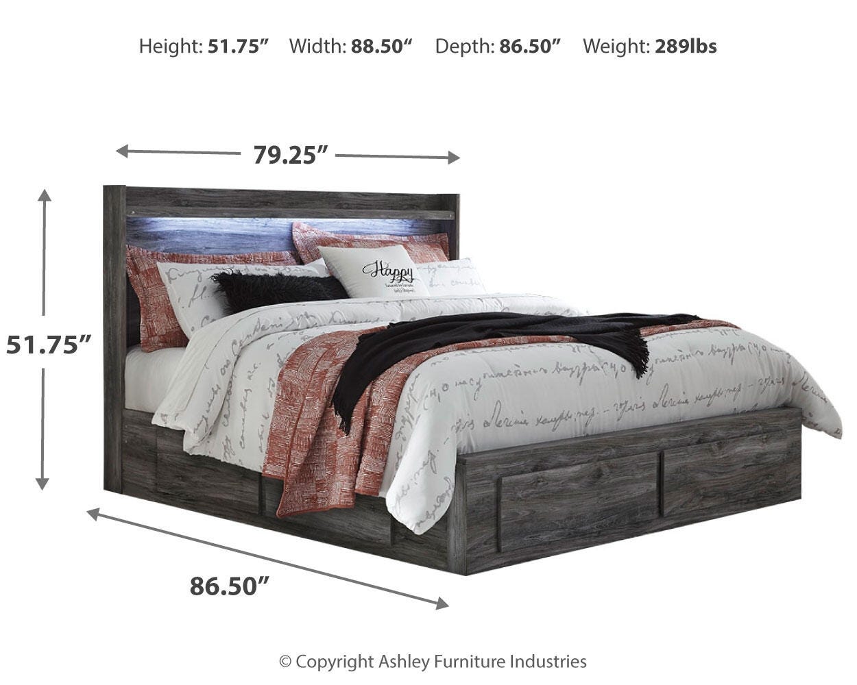 Baystorm Panel Bed Bedroom Set
