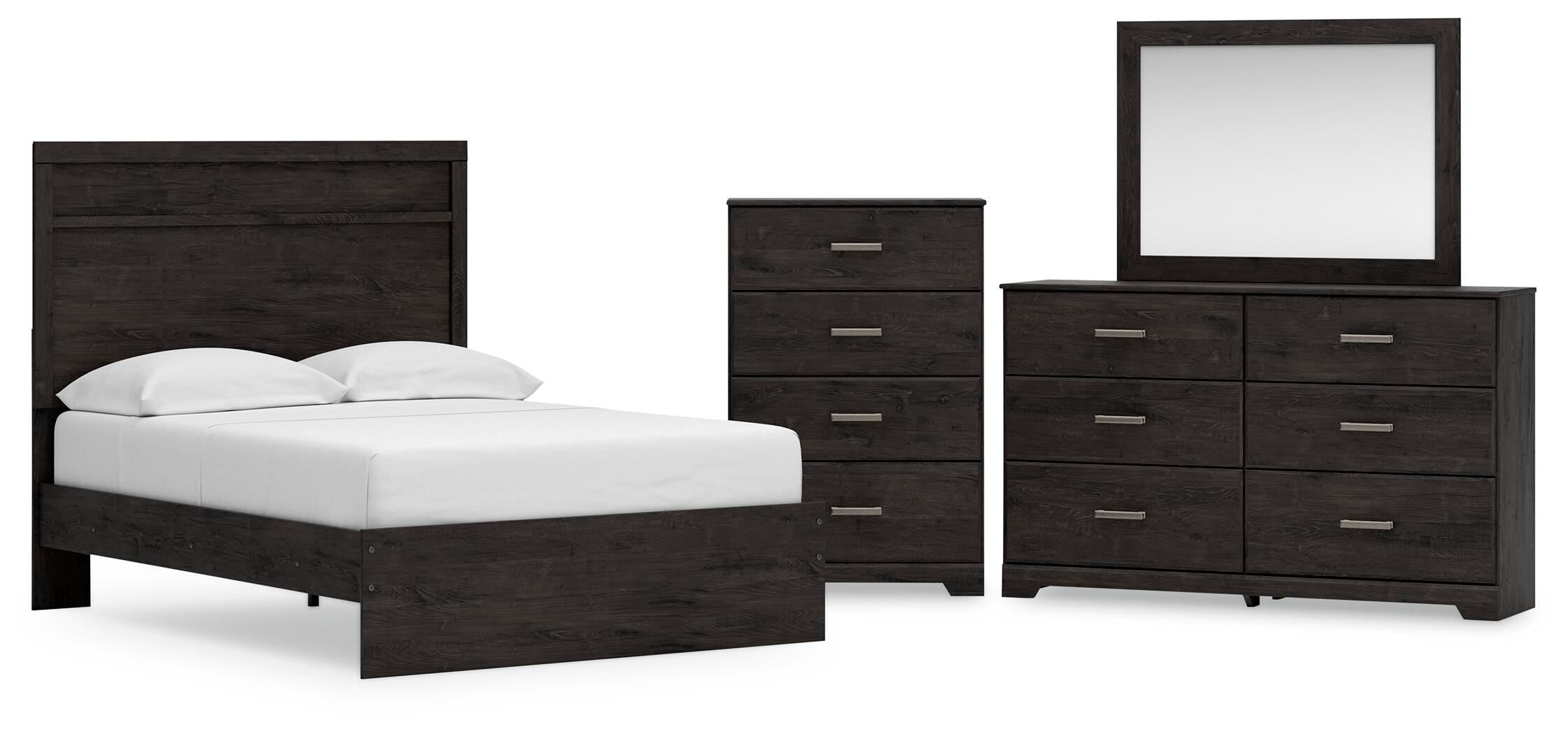 Belachime Panel Bed Bedroom Set