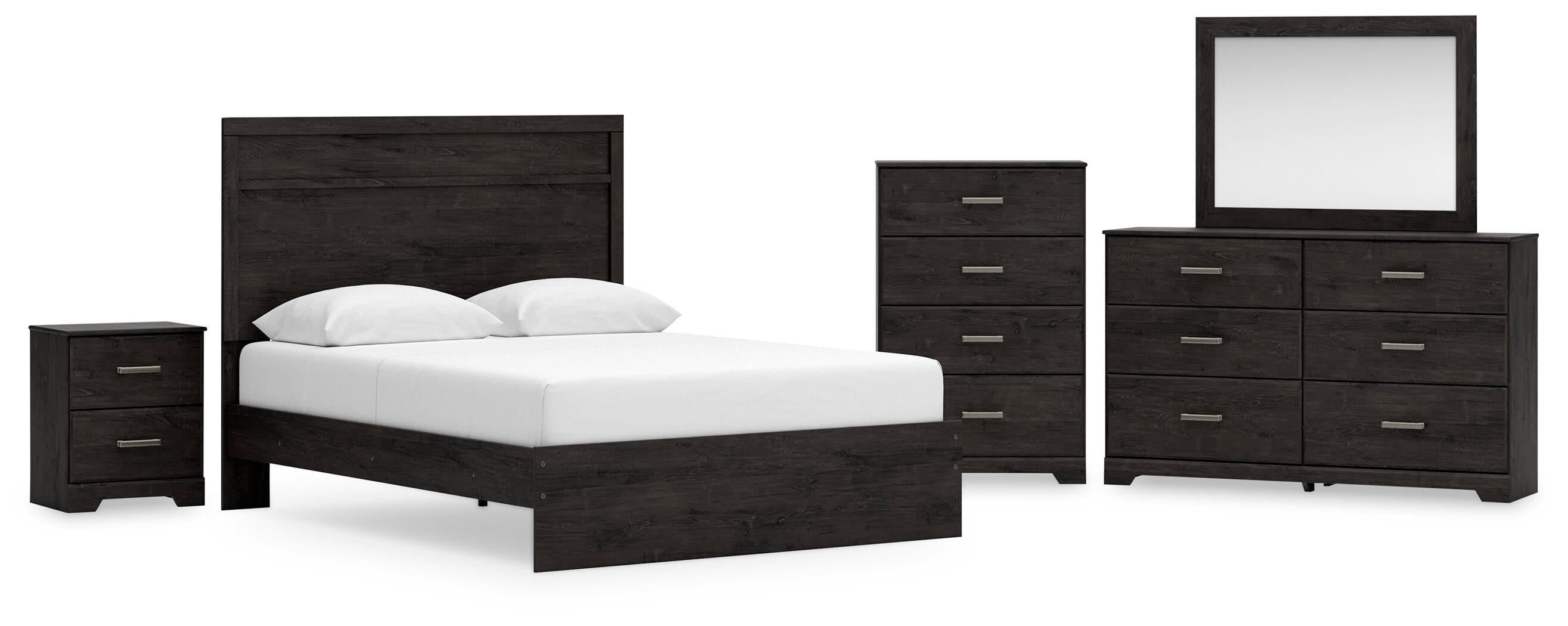 Belachime Panel Bed Bedroom Set