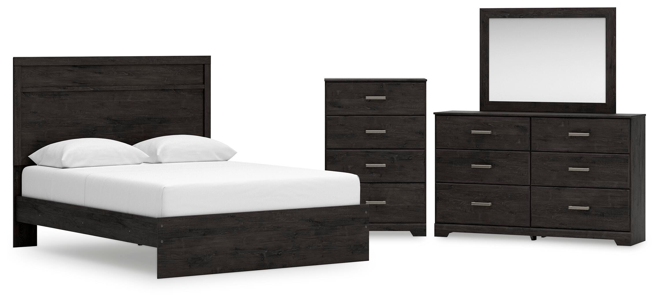 Belachime Panel Bed Bedroom Set