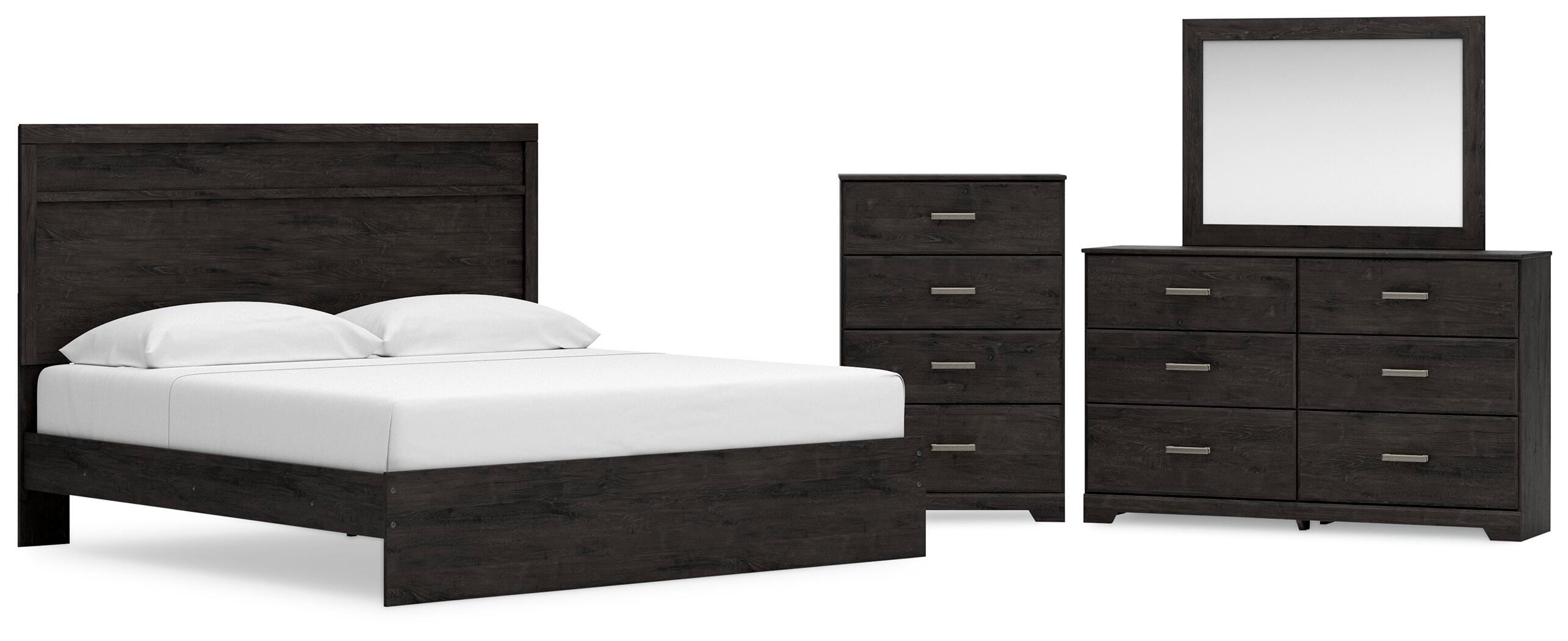 Belachime Panel Bed Bedroom Set