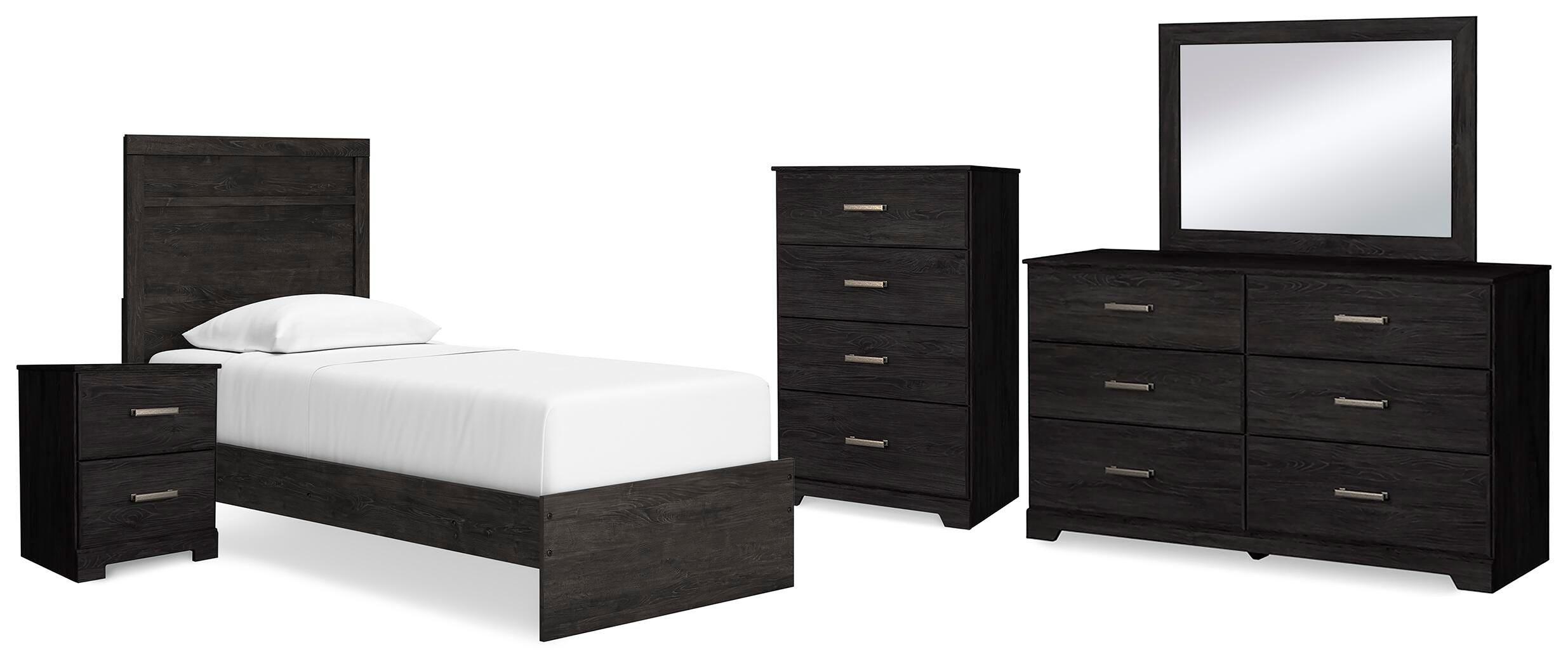 Belachime Panel Bed Bedroom Set