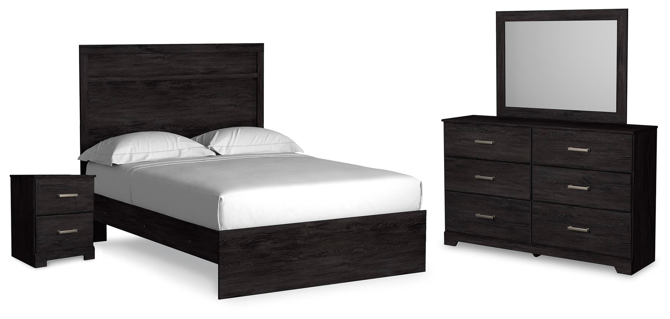 Belachime Panel Bed Bedroom Set