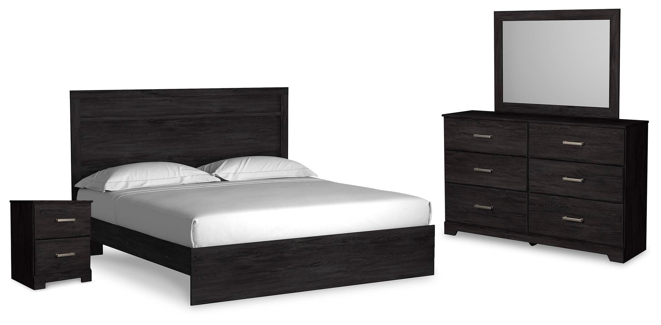 Belachime Panel Bed Bedroom Set