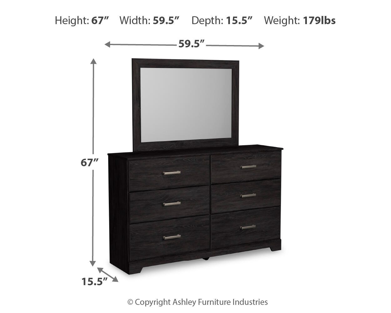 Belachime Panel Bed Bedroom Set