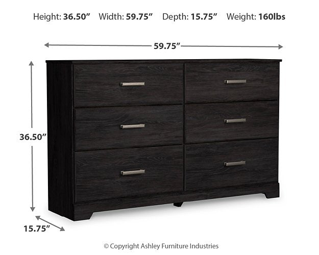 Belachime Dresser and Mirror