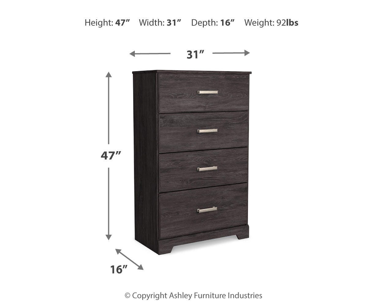 Belachime Panel Bed Bedroom Set