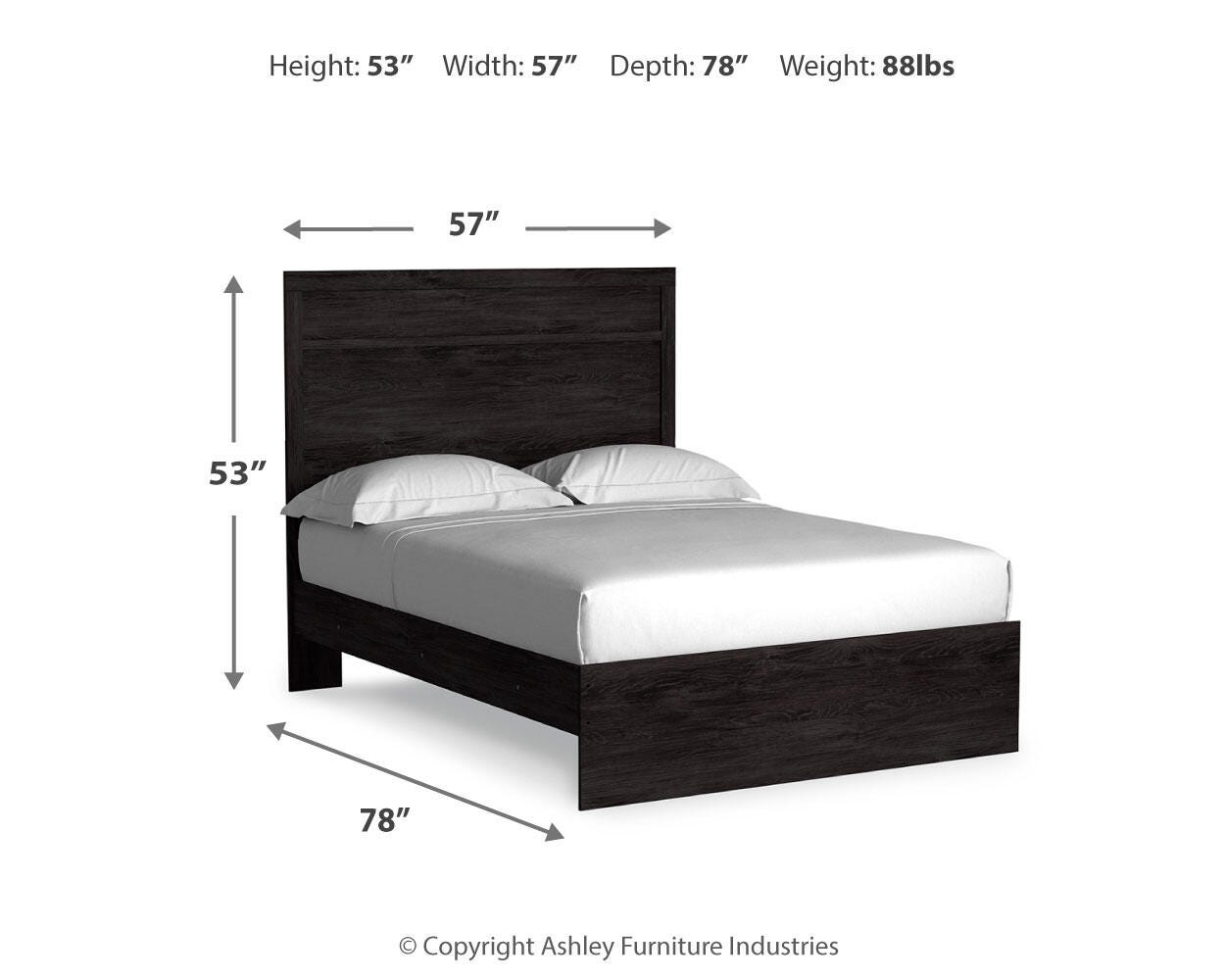 Belachime Panel Bed Bedroom Set