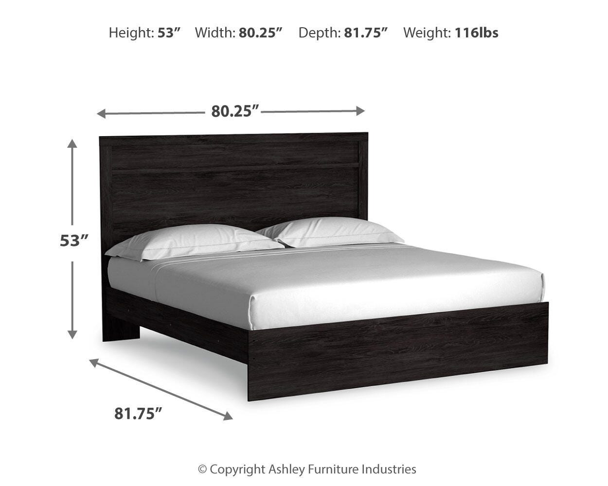 Belachime Panel Bed Bedroom Set