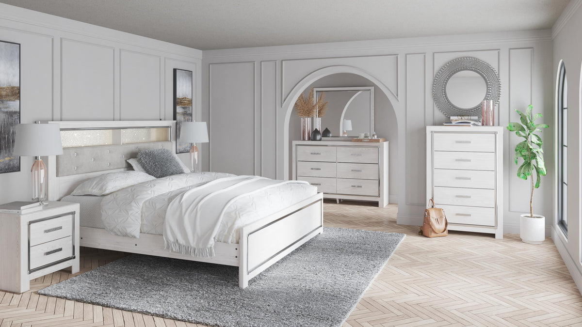 Altyra Panel Bookcase Bed Bedroom Set