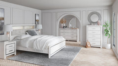 Altyra Panel Bookcase Bed Bedroom Set