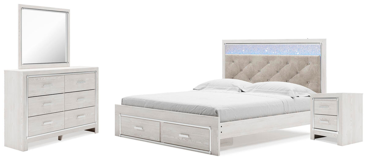 Altyra Upholstered Storage Bed Bedroom Set