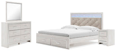 Altyra Upholstered Storage Bed Bedroom Set