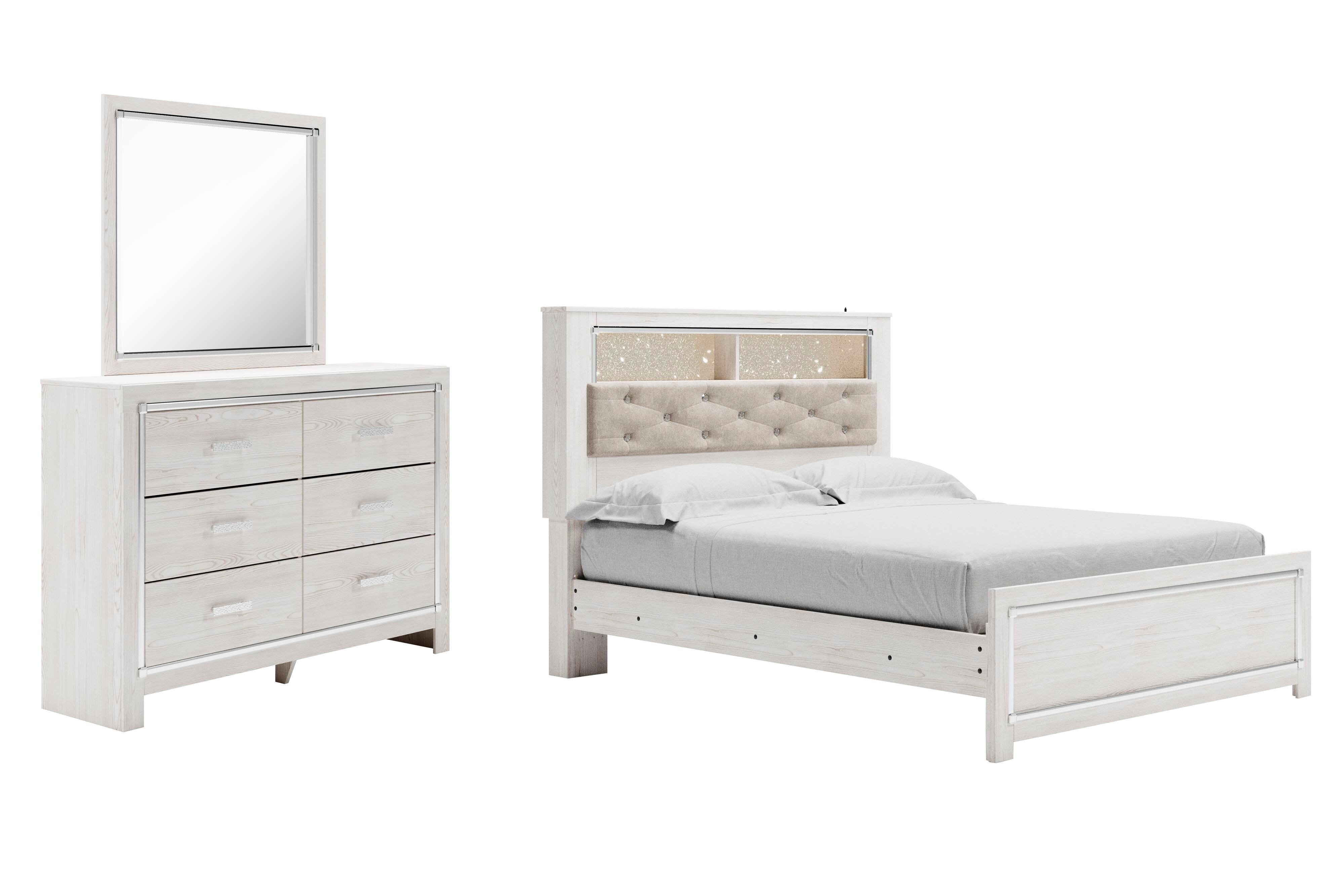 Altyra Panel Bookcase Bed Bedroom Set
