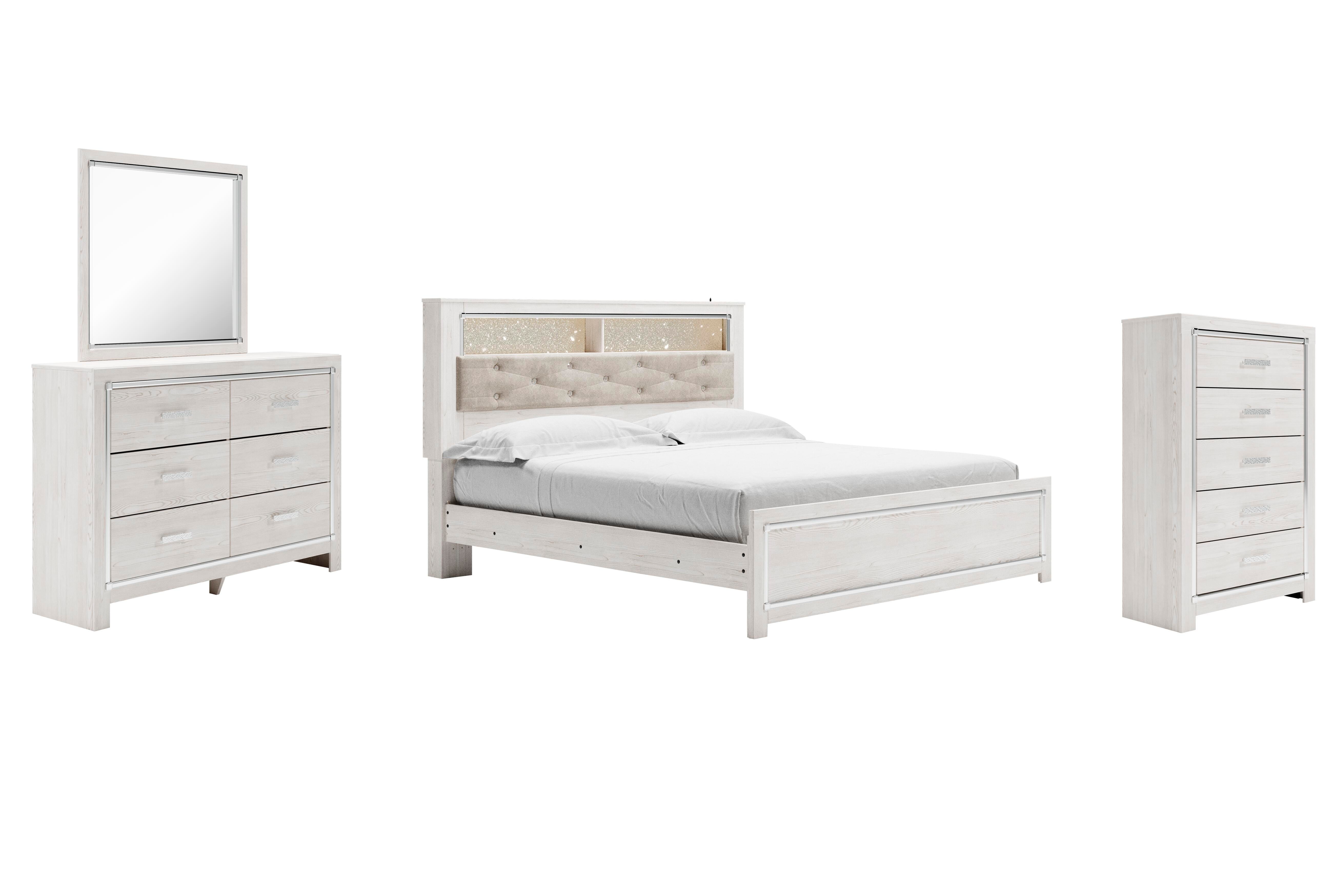 Altyra Panel Bookcase Bed Bedroom Set