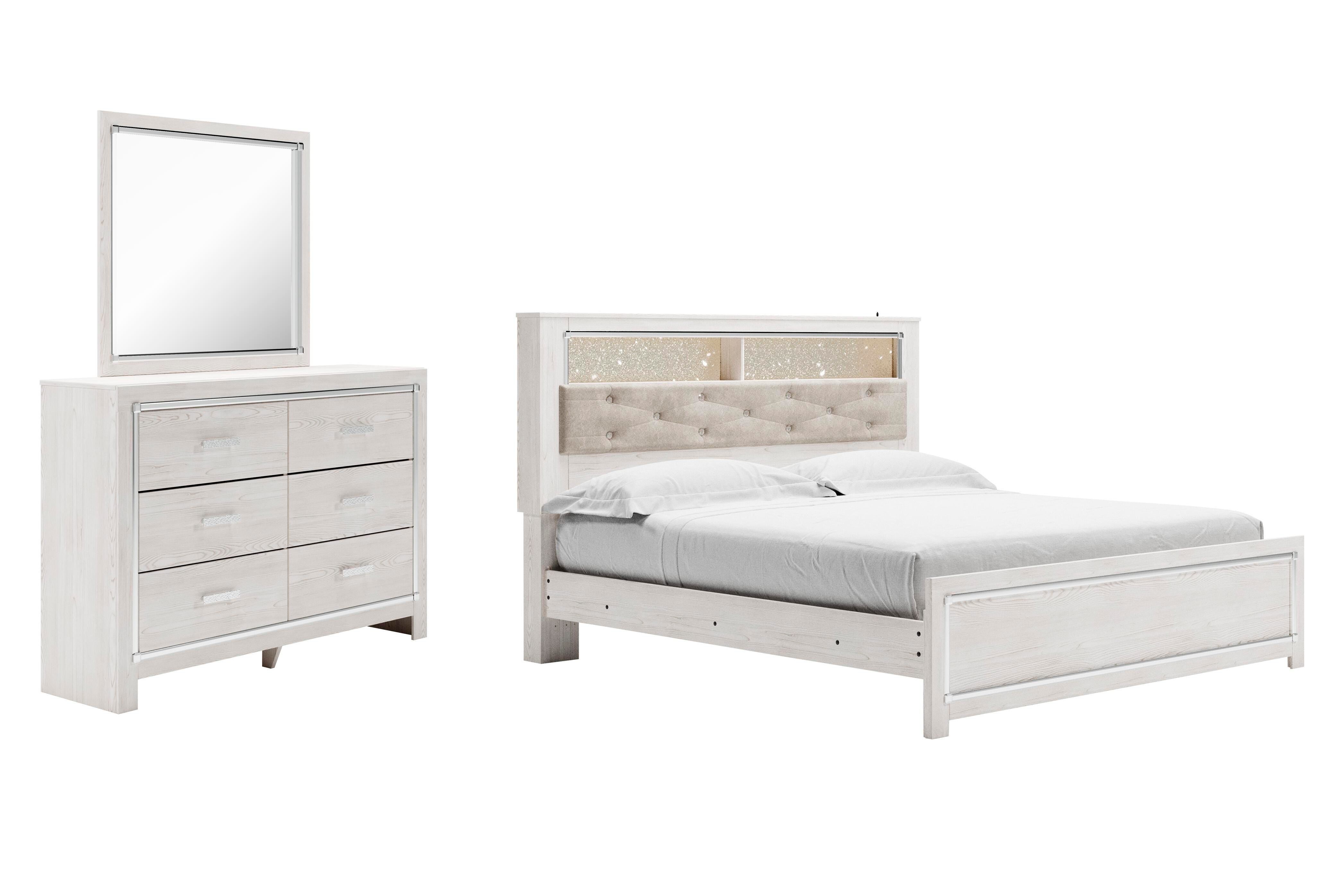 Altyra Panel Bookcase Bed Bedroom Set