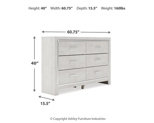 Altyra Dresser and Mirror