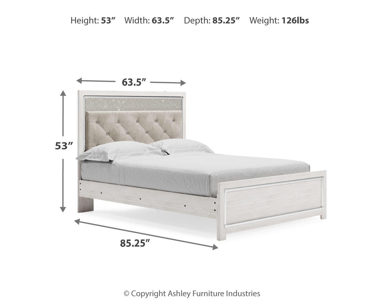 Altyra Panel Bed