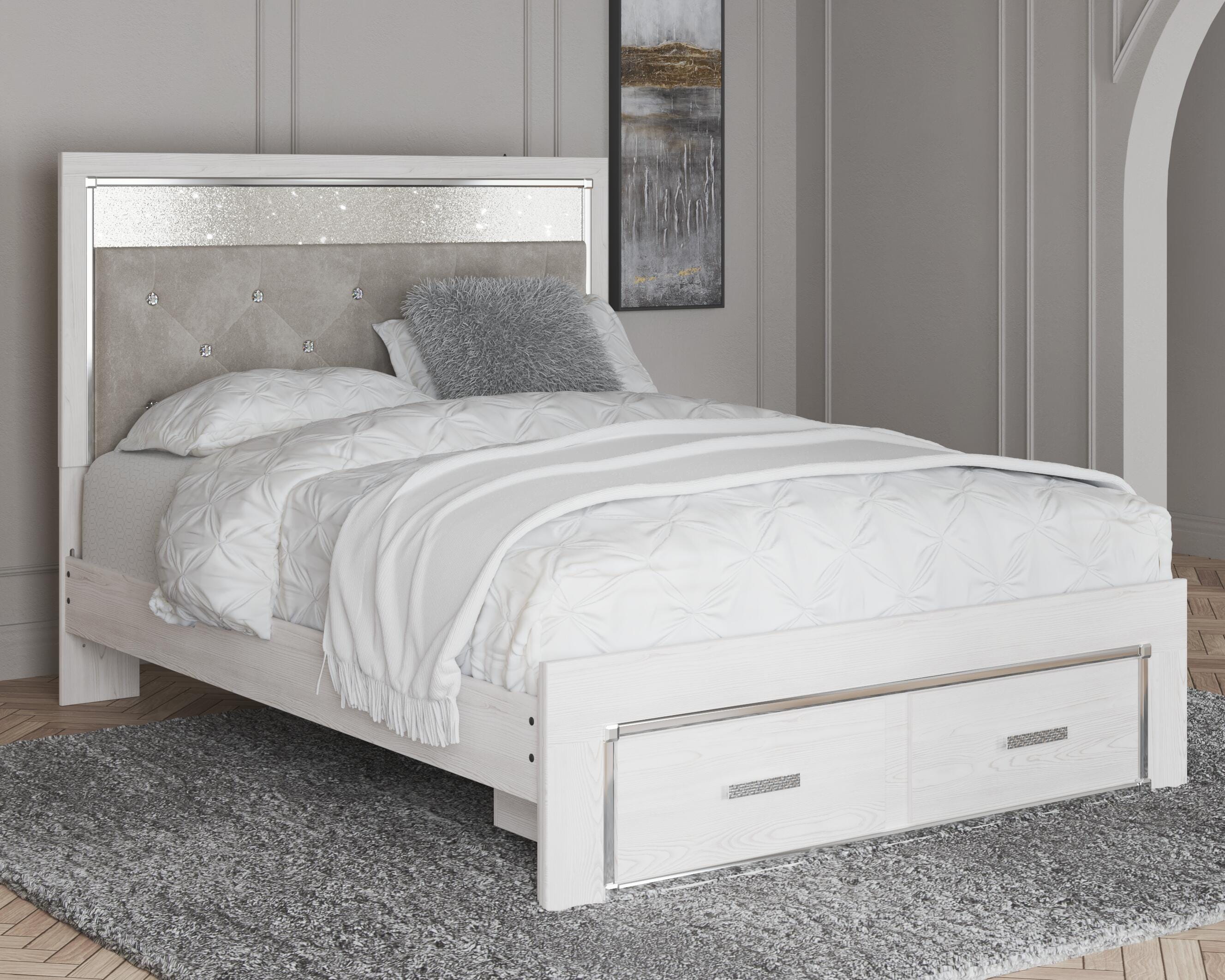 Altyra Upholstered Storage Bed Bedroom Set