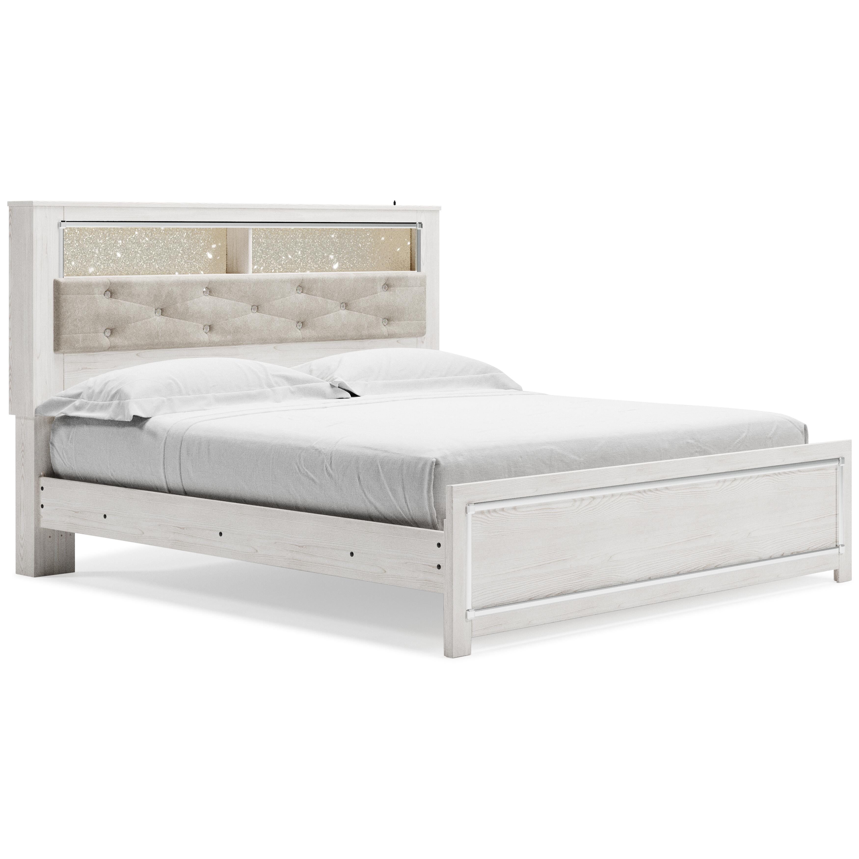 Altyra Panel Bookcase Bed Bedroom Set
