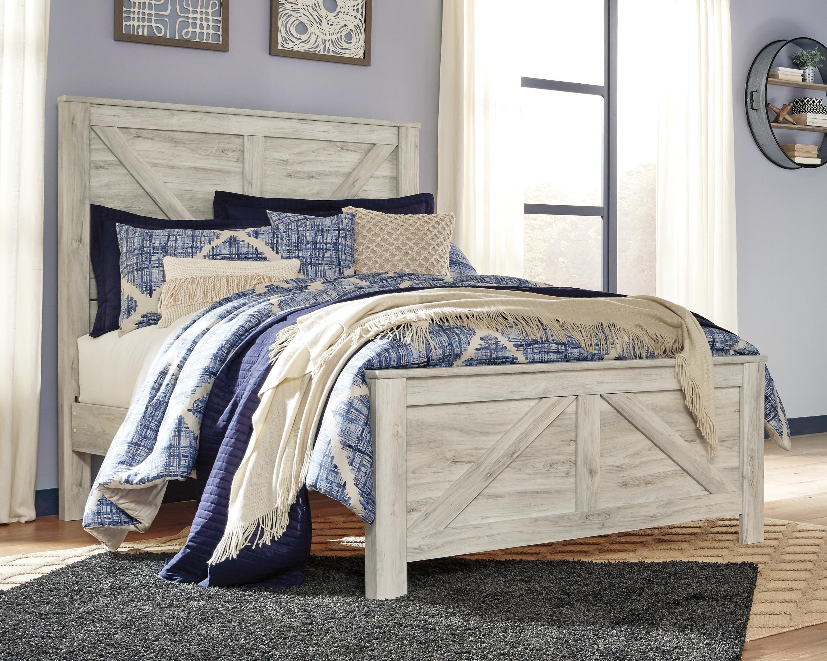 Bellaby Crossbuck Panel Bed Bedroom Set