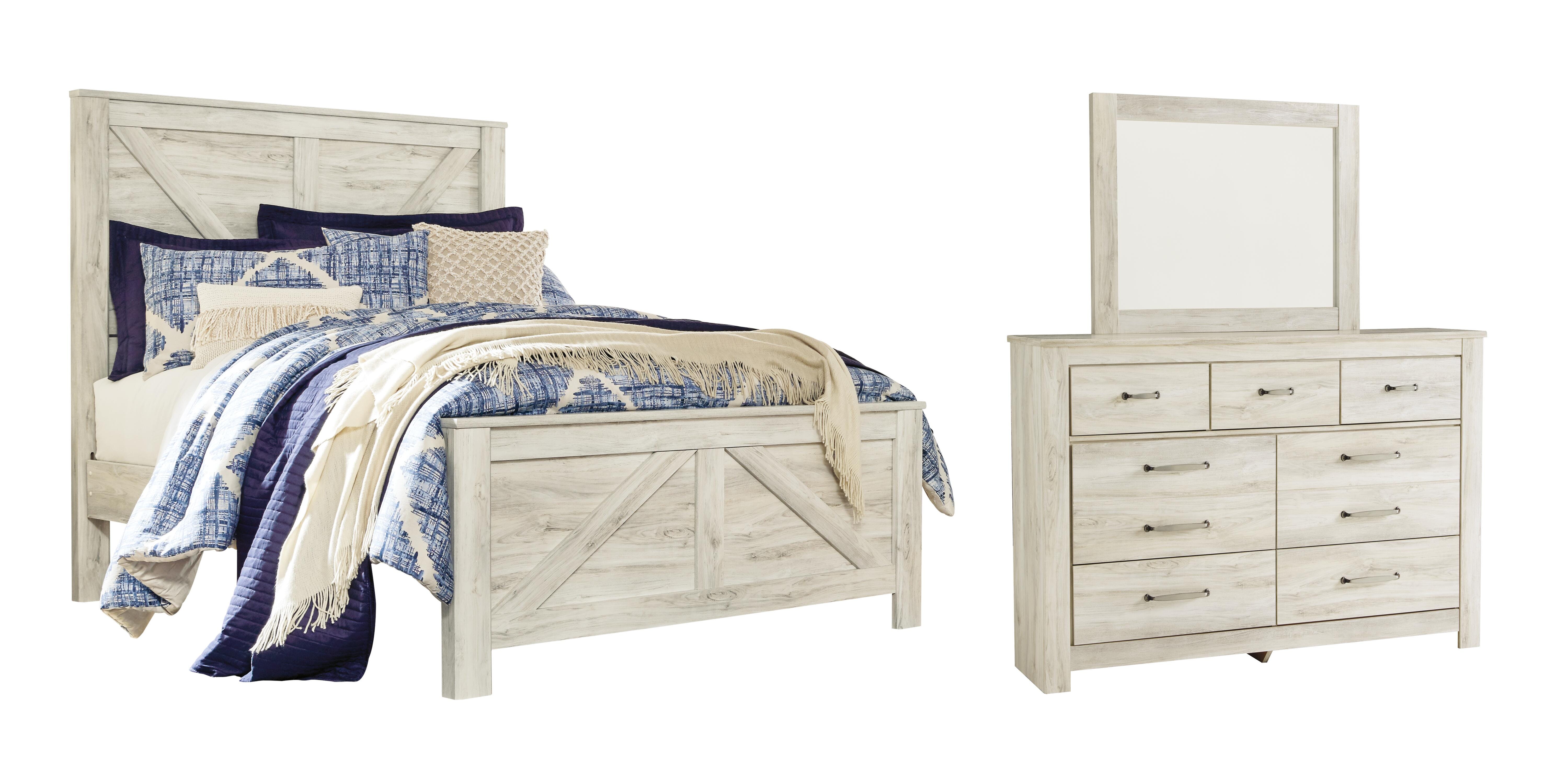 Bellaby Crossbuck Panel Bed Bedroom Set