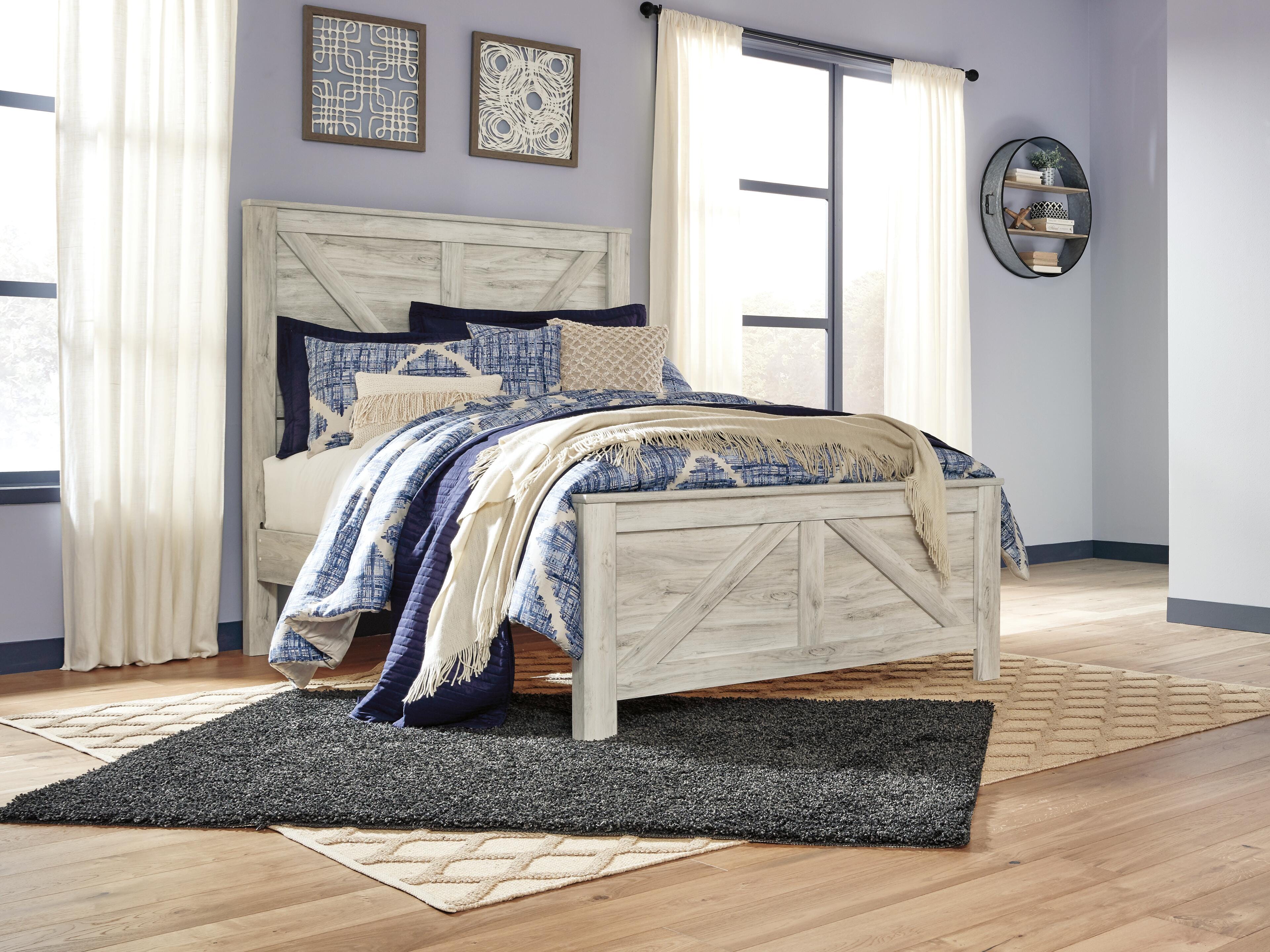 Bellaby Crossbuck Panel Bed Bedroom Set