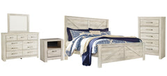 Bellaby Crossbuck Panel Bed Bedroom Set