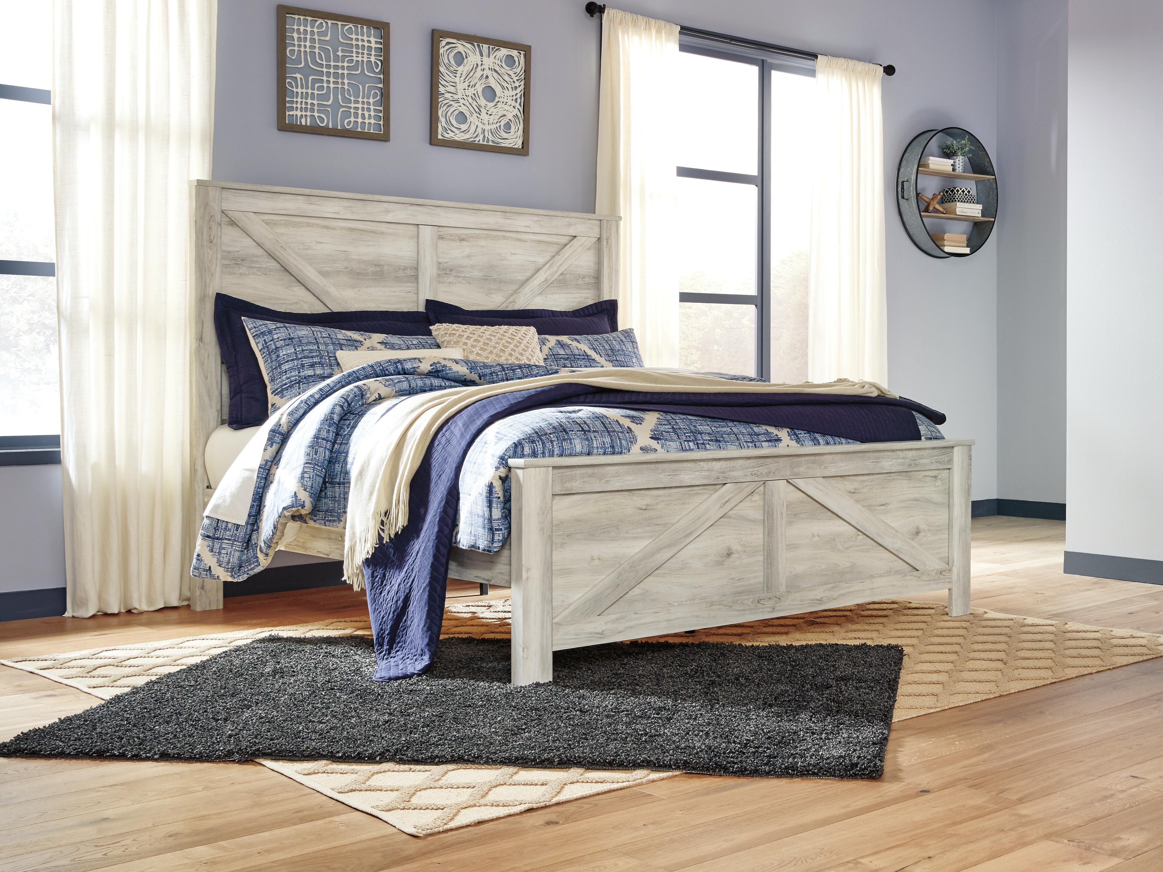 Bellaby Crossbuck Panel Bed Bedroom Set