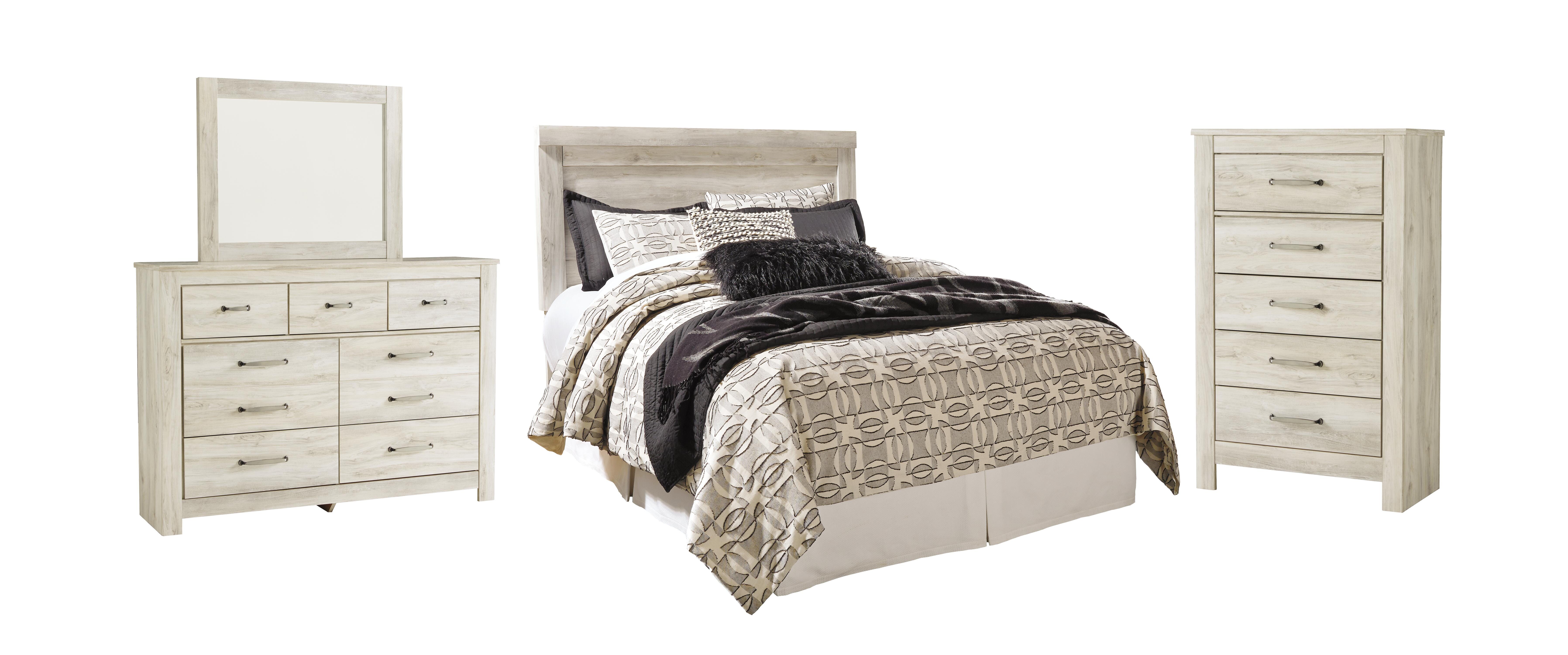 Bellaby Panel Headboard Bed Bedroom Set