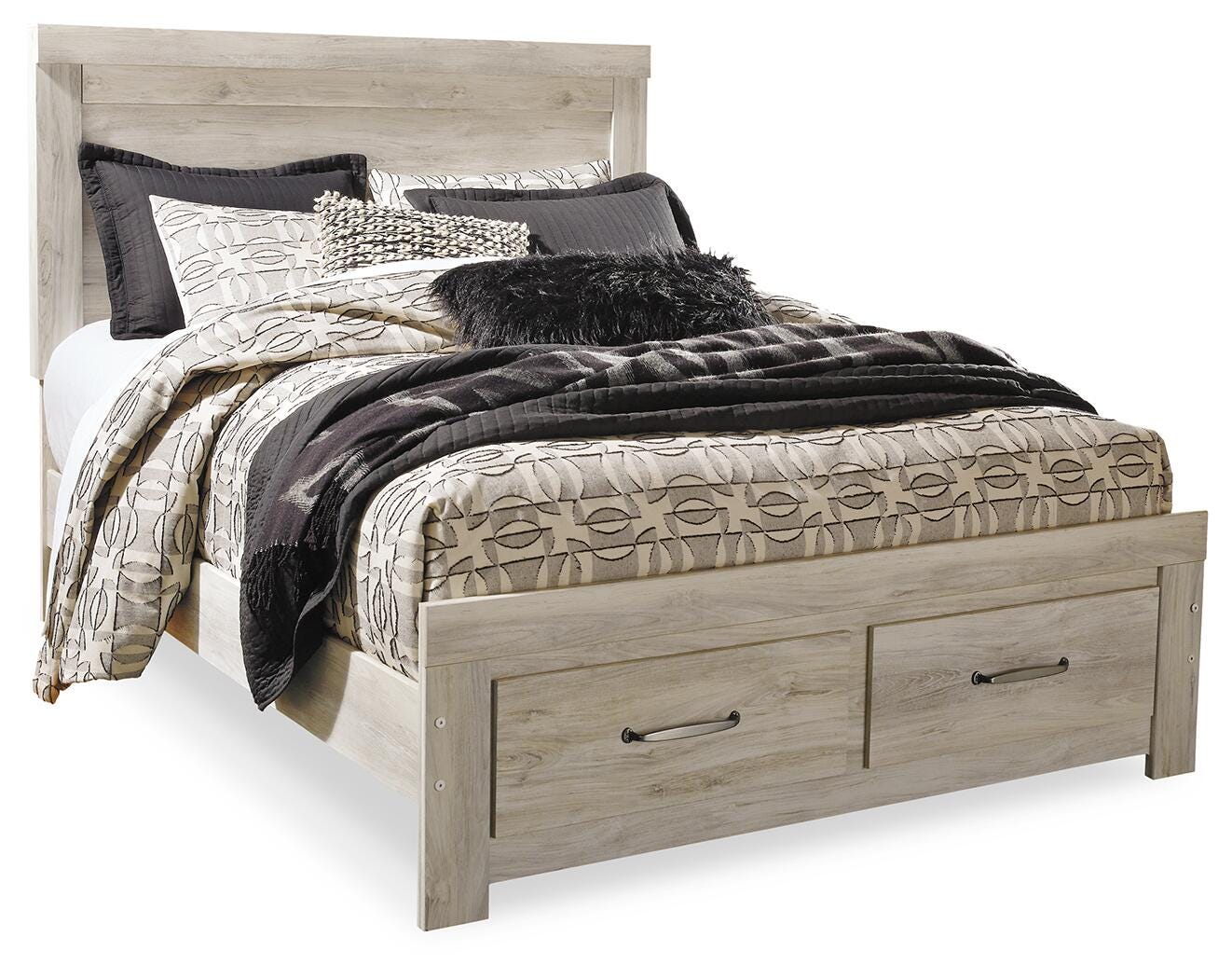 Bellaby Platform Bed with 2 Storage Drawers