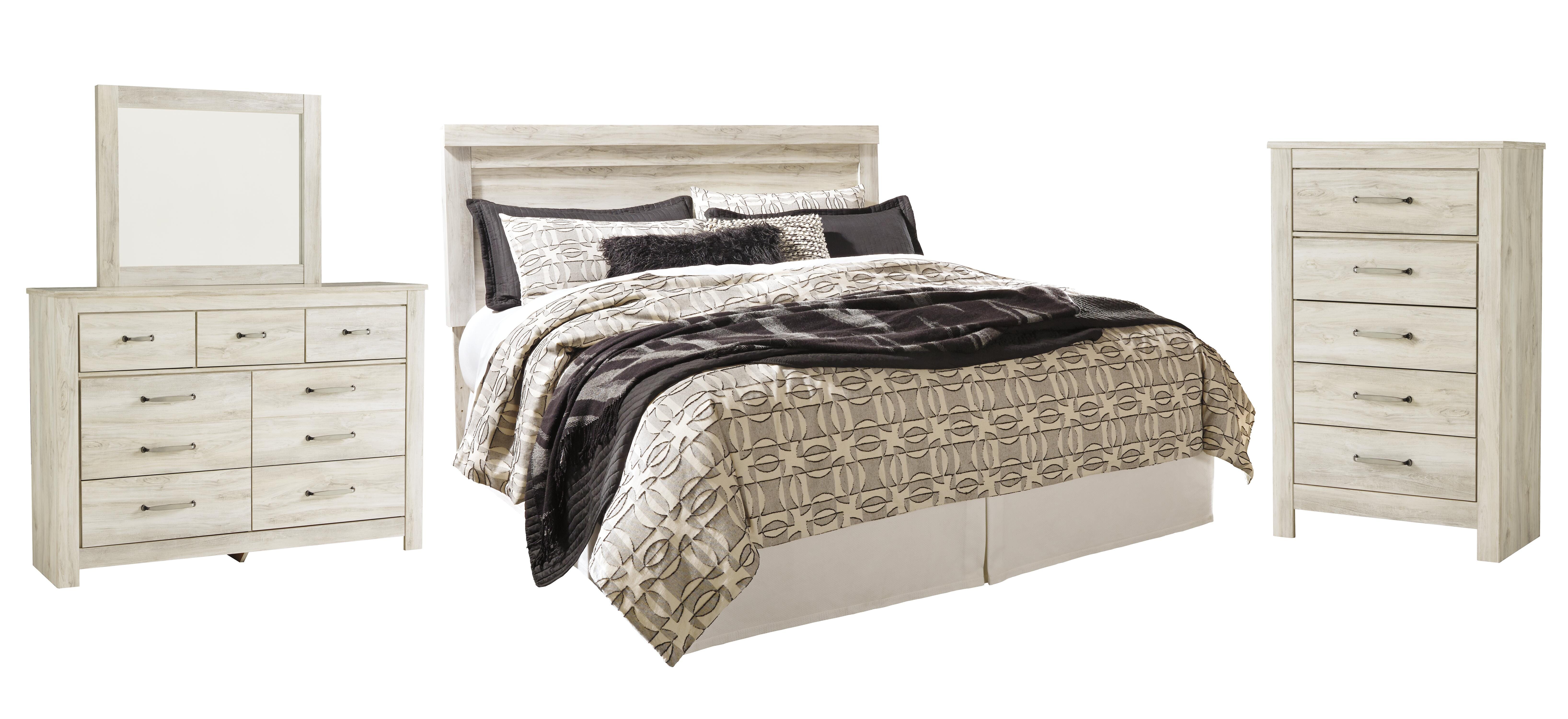 Bellaby Panel Headboard Bed Bedroom Set