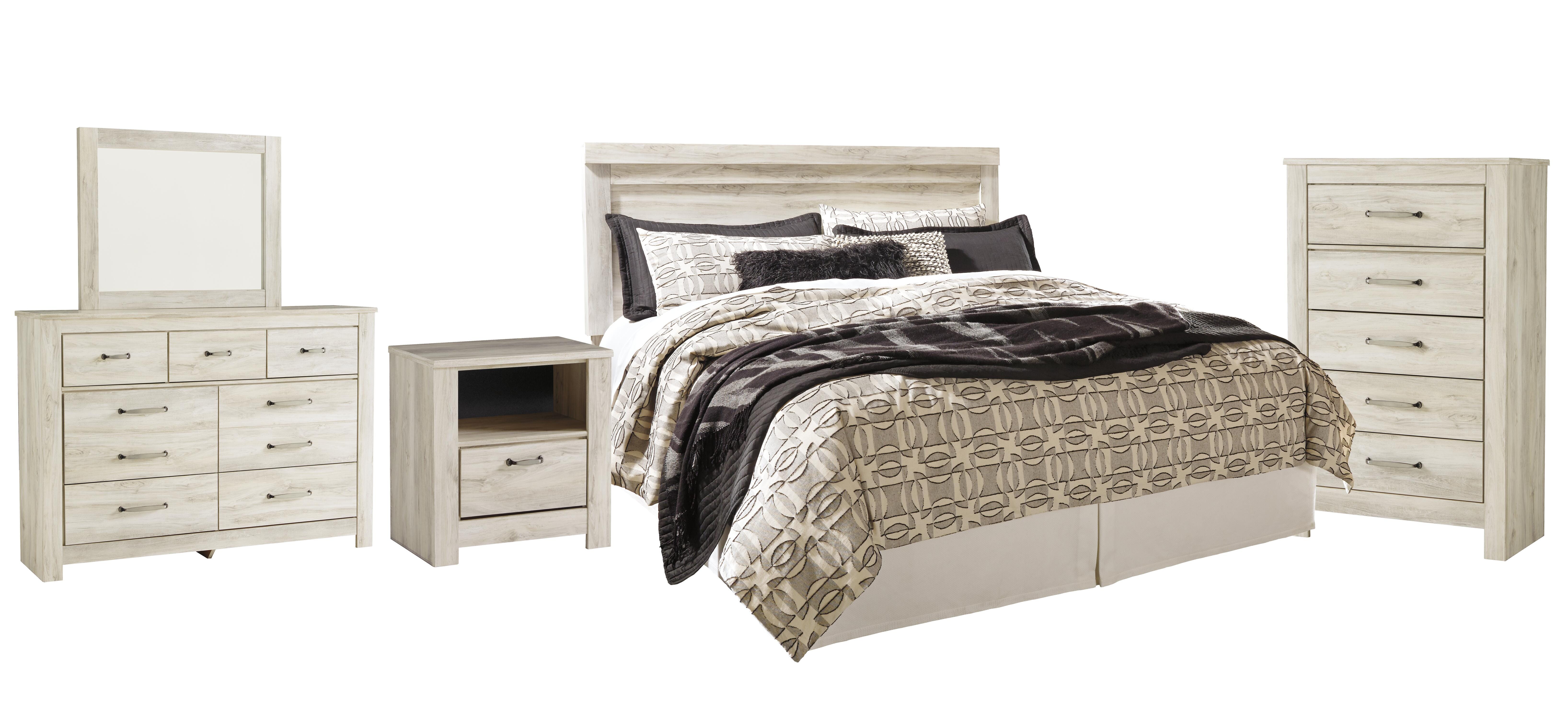 Bellaby Panel Headboard Bed Bedroom Set