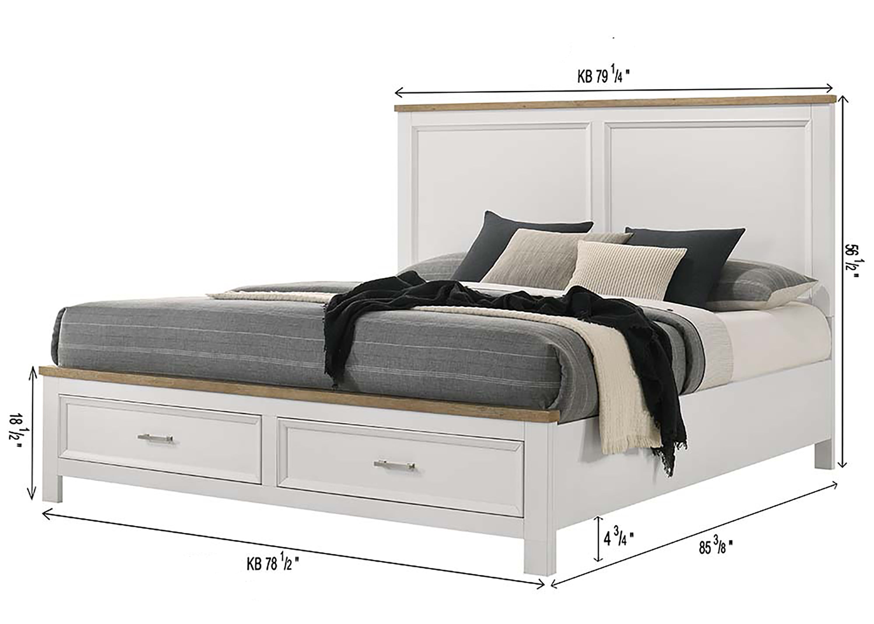 Aston Platform Storage Bed