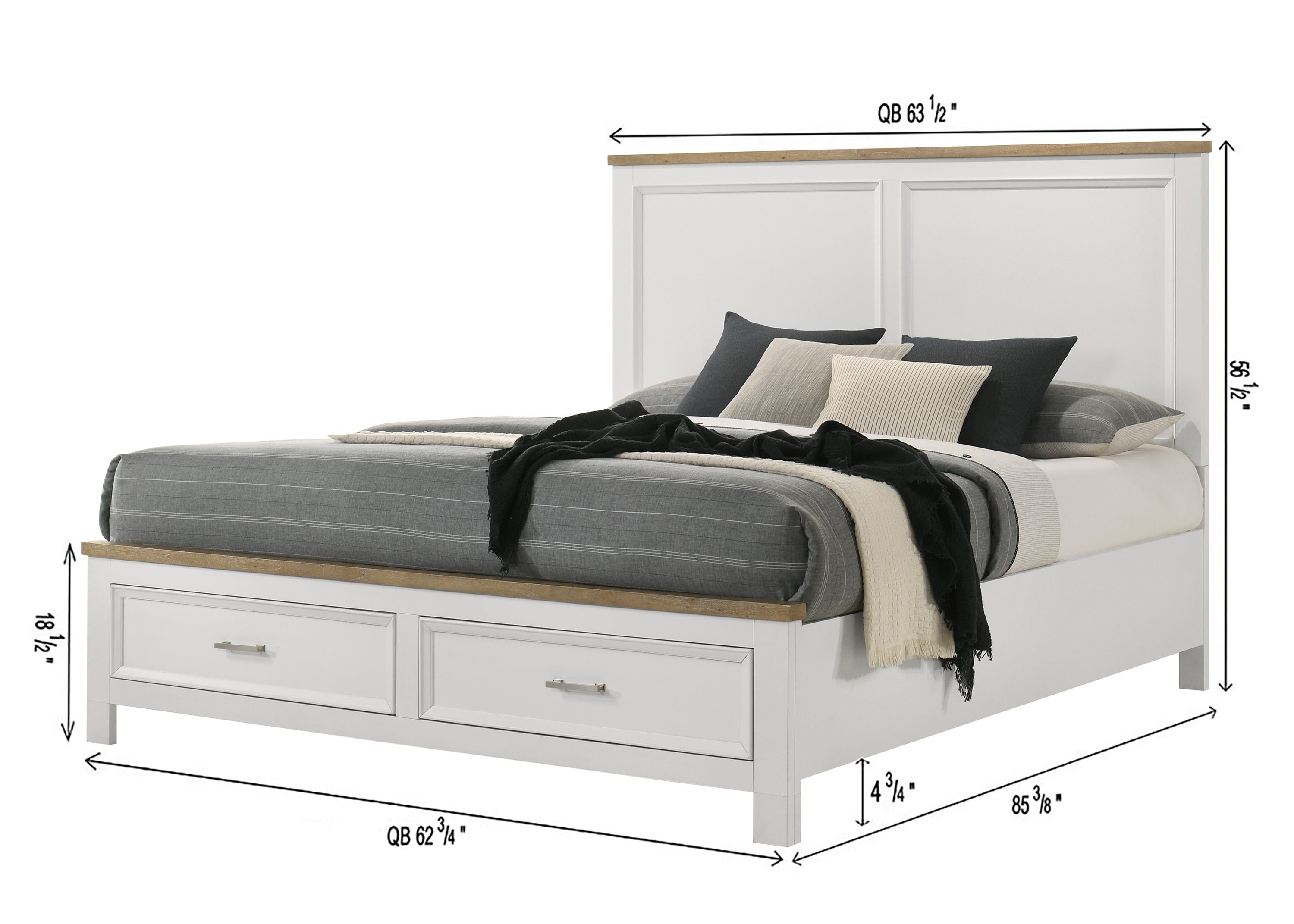 Aston Platform Storage Bed