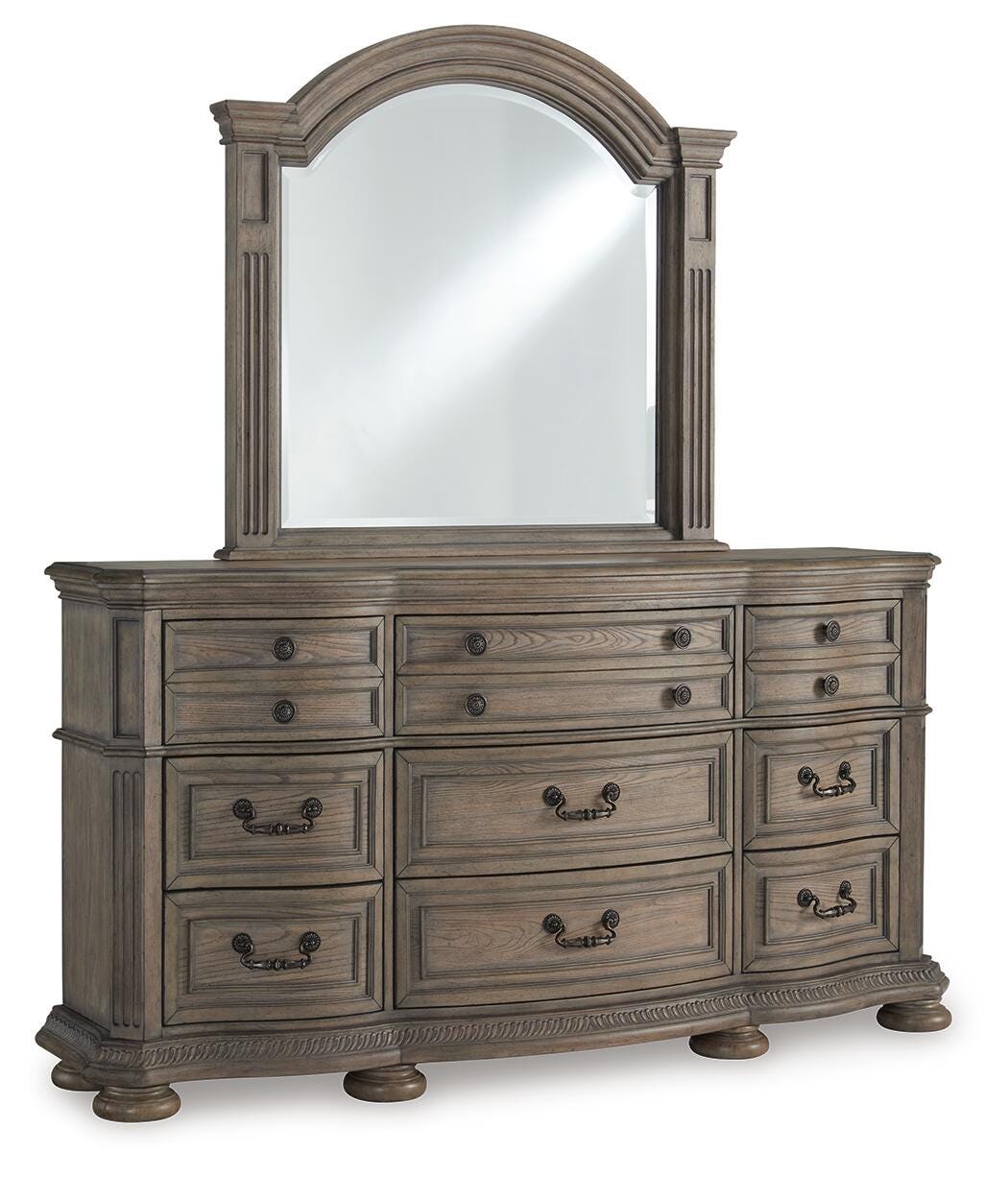 Ardenfield Upholstered Sleigh Bed Bedroom Set