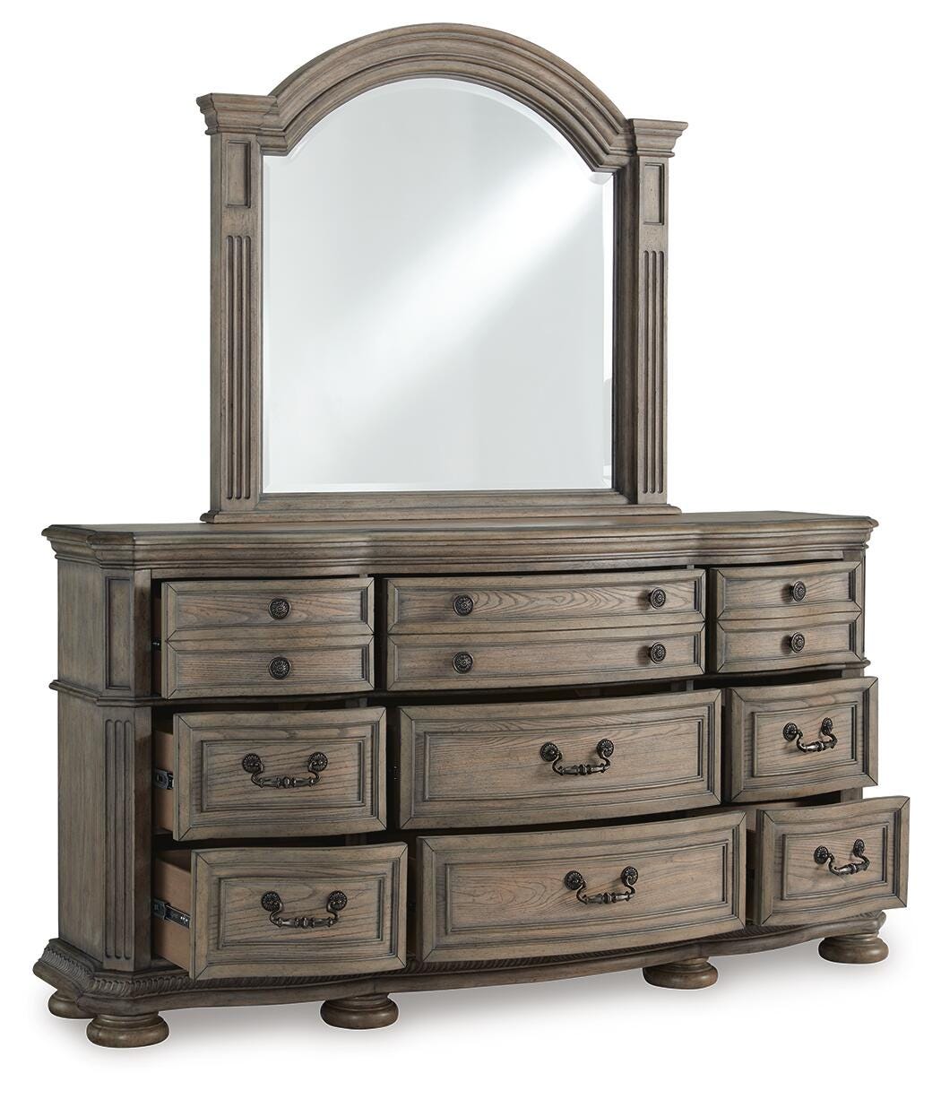 Ardenfield Upholstered Sleigh Bed Bedroom Set