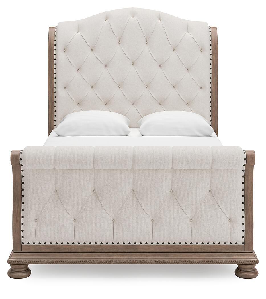 Ardenfield Upholstered Sleigh Bed Bedroom Set