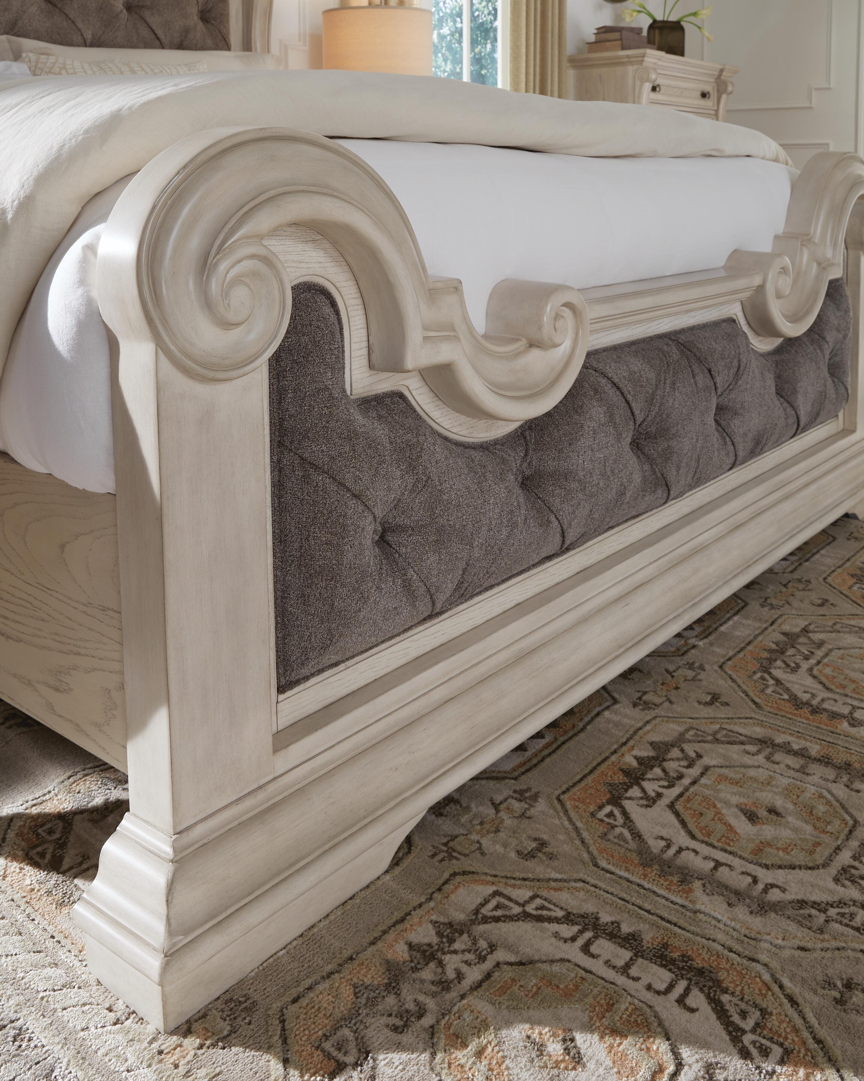 Andonhall Upholstered Panel Bed