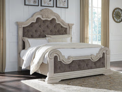 Andonhall Upholstered Panel Bed