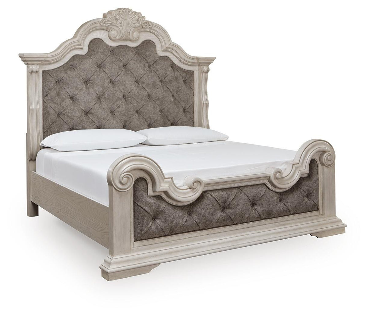 Andonhall Upholstered Panel Bed