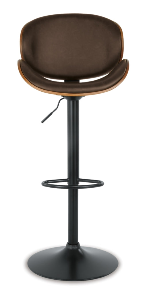 Bellatier Tall Upholstered Swivel Barstool