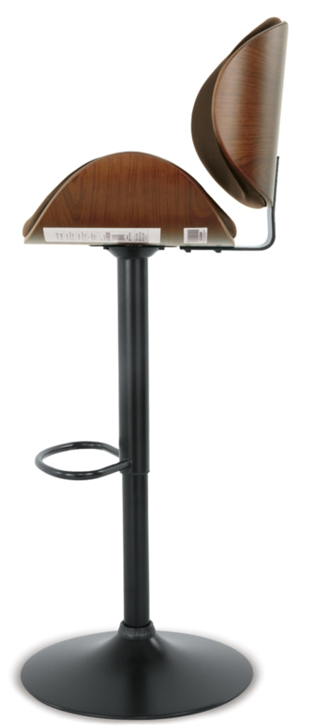 Bellatier Tall Upholstered Swivel Barstool